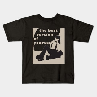 black stylish artwork Kids T-Shirt